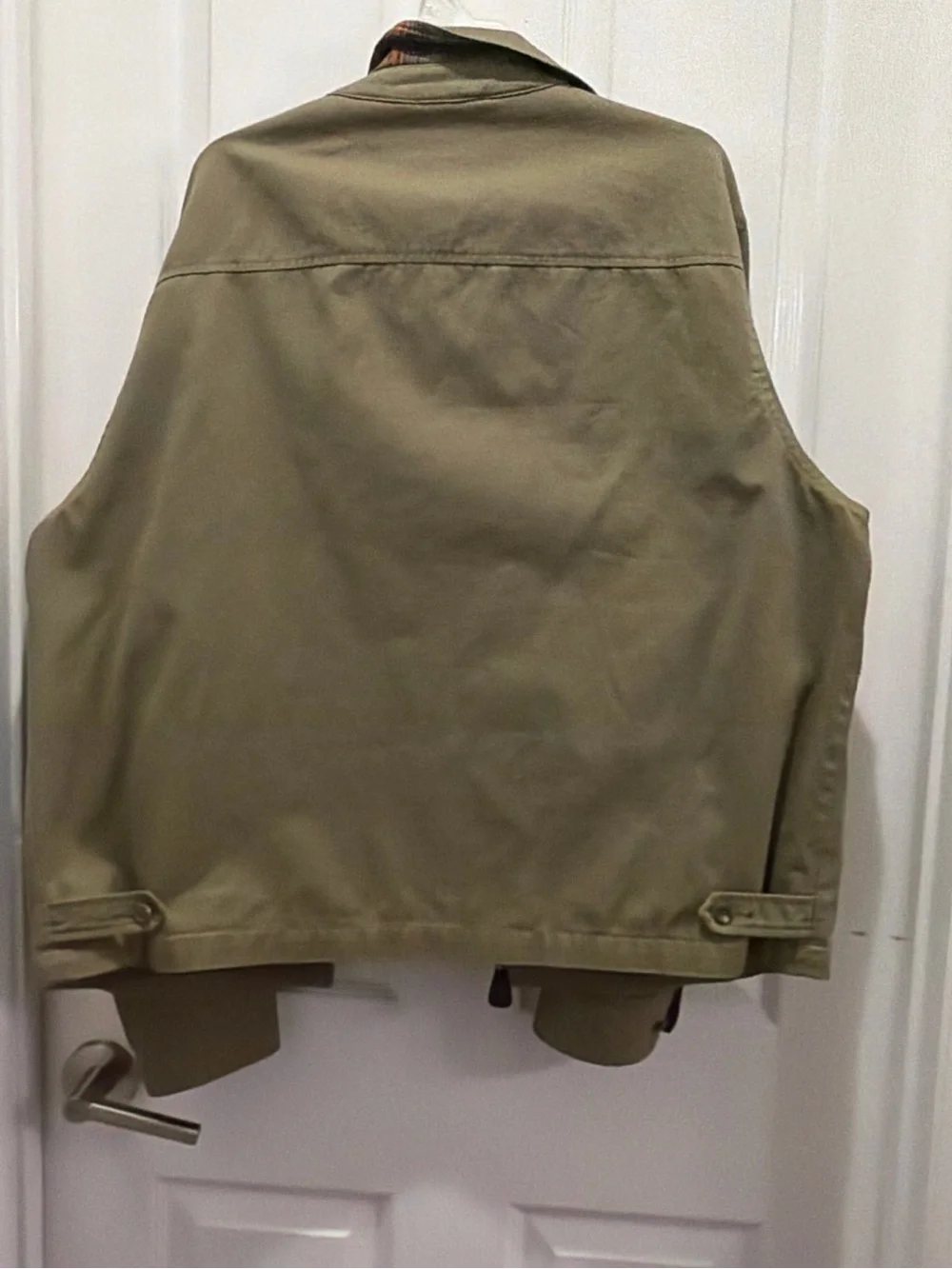 90s Polo Ralph Lauren Harrington jacket Logo Vintage Men's Olive Tone Size XL